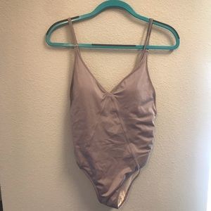 Champagne colored LA hearts Pacsun One piece